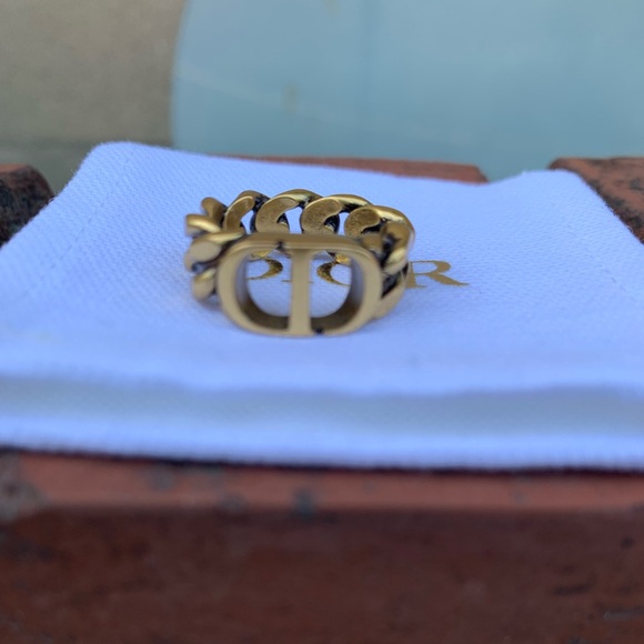 CD Icon Chain Link Ring - Picture 1 of 7